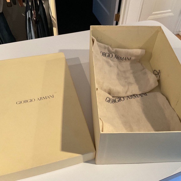 Giorgio Armani Other - Giorgio Armani shoe box large